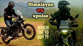 Himalayan vs xpulse - The real world review | off-road capabilities | which one to buy ?? 🤔🤔