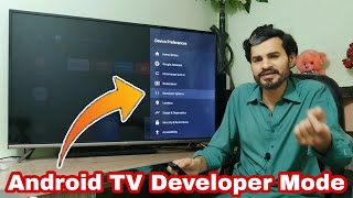 How to on android tv developer mode | Tcl android led tv developer options | Led Developer options