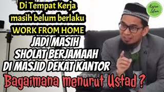 Dalam keadaan LockDown, MASIH Sholat di MASJID karena MALU dengan Allah | Ustad Adi Hidayat Lc. MA