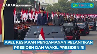 Apel Kesiapan Pengamanan Pelantikan  Presiden dan Wakil Presiden RI