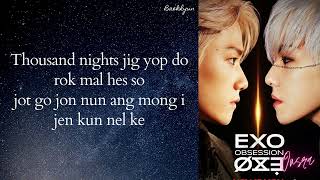 EXO - Obsession (Easy Lyrics)