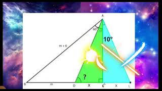 Triangle isocèle and la réflexion!!!