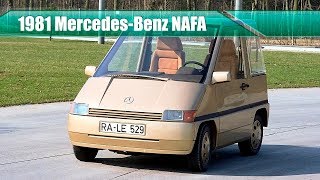 Amazing But Forgotten Concept Cars: 1981 Mercedes Benz NAFA