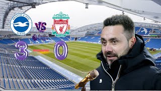 Brighton 3 - 0 Liverpool | Roberto De Zerbi post-match interview