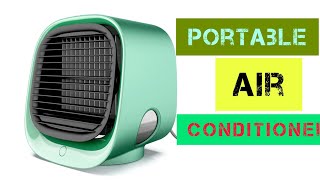 Portable Mini Air Cooler #mini cooler hindi review #shorts