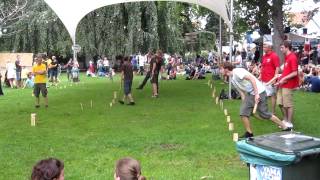 Traditional games in Brugge, Belgium