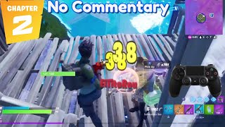 SOLO Full Game Fortnite on PS4 SLIM Chapter 2 - Fortnite Gameplay No Commentary - PS4 Pro CONTROLLER