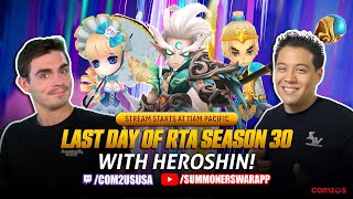 Last Day of RTA S30 with Heroshin!