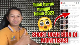 Cara aktifkan Dollar video Shorts lewat Youtube Studio