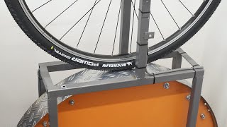 Michelin Power Gravel Rolling Resistance Test (spin up video)