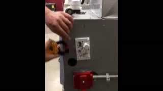 Setting the thermostat heat anticipator- Gas furnace