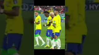 brazil players dancing