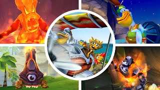 Kao the Kangaroo: Mystery of the Volcano [Re-release] - All Bosses + Ending [No Damage]