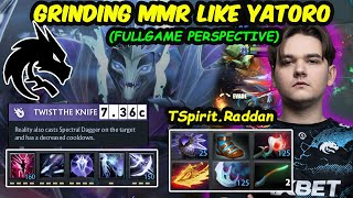 HOW YATORO (Raddan) plays Spectre Carry Fullgame Perspective Dota 2