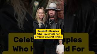 Celebrity couples Field for divorce many times #celebrities #celebrity #hollywood #shorts