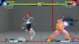 SFV : CAMMY VS RYU i was trying to be respectfull but i had to dab on him.STREET FIGHTER 5.SF5.