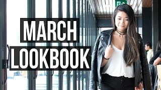 Lookbook | March Fashion Outfits 2017 | Eva Chung