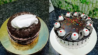 Chocolate cake design | how to make chocolate cake | #parthacakemaster