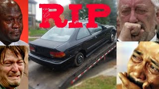 Junking my Civic. RIP Ebony