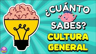 ✅¿Cuánto Sabes de "CULTURA GENERAL"? 🧠👨‍🎓🤔| 31 Preguntas | Test/Trivia/Quiz