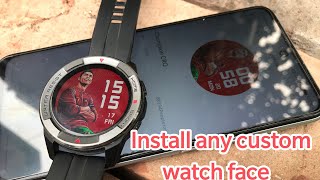 how to install Infinity watchface on all  mibro and other smartwatches