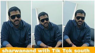 Padi Padi leche Manasu latest promotion of sharwanand with Tik Tok south