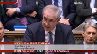 Brexit: Attorney General Admits Brexiteers Are Right On The Backstop