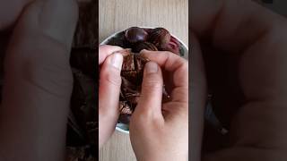 Satisfying Giant Chestnut Peeling #shorts #shortvideo