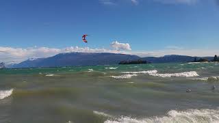 Kite surf al lago di Garda 27 ottobre 2020