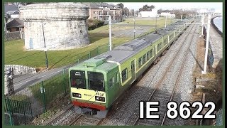 Irish Rail 8520 Class Dart Train 8622 - Booterstown, Dublin