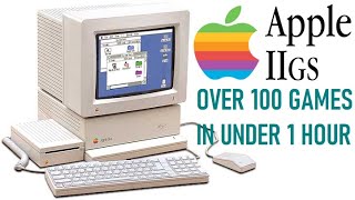 Over 100 Apple IIGS Games In Under 1 Hour