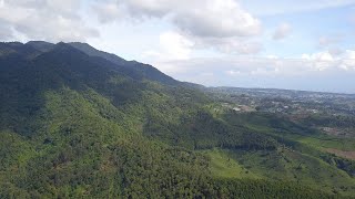 Footage Drone Cinematic Bukit Senyum Bandung Barat - Gunung Burangrang 4K (001)