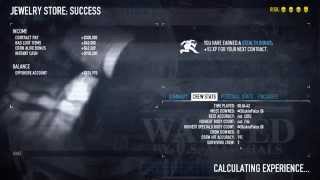 Payday 2 - Jewelry Store DW, Co-op Speedrun 00:04:42 GT (update #73.2)