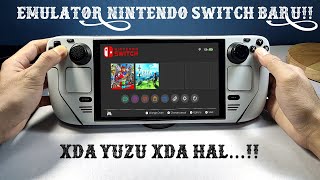 Emulator Switch Terbaru Untuk Steam Deck! Main Game Switch 60 FPS Tanpa Masalah! Y*Z* Alternatif!