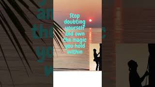 stop doubting yourself #motivational #viral #trendingshorts #turnip_live