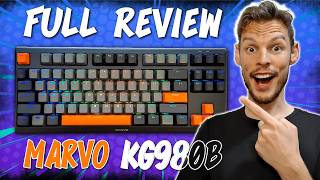 Is This the BEST New Budget Keyboard? | MARVO KG980B Review