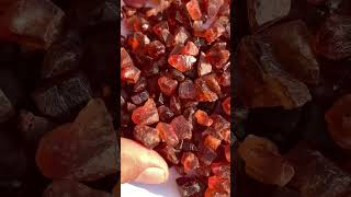 Price $350 takes it Shipping $38 Weight 1000 grams Beautiful mix grade Hessonite garnet from Africa