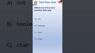 Java Data Types: Identify the Non-Primitive Type