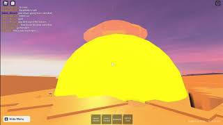 NUKING AND BLOWING UP (Nuclear Bomb Testing Facility Roblox)