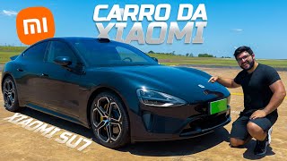 TESTEI o CARRO DA XIAOMI no BRASIL! É INCRIVEL? Melhor e mais barato que PORSCHE e TESLA? SU7 MAX