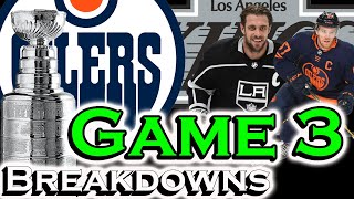 Edmonton Oilers LA Kings Game 3 Goal Fest NHL Playoffs