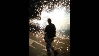 EL BOC DE VANDELLÔS, Correfocs a Castelldefels