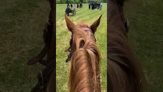 POV getting Shot off your horse