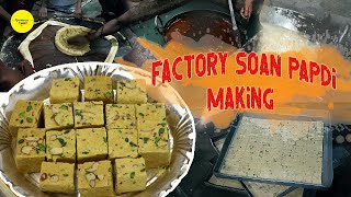 Ghee SOAN PAPDI Making Team Skills | Factory Soan Papdi Making | Soan Papdi Making At Factory