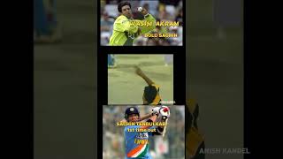 Wasim akram dream wickets #shorts  #wasimakram #cricket #pakistanicricketer #india