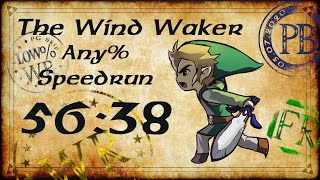 The Wind Waker Any% speedrun in 56:38