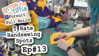 Sewing Spots Fur Furry Foam Feet #13