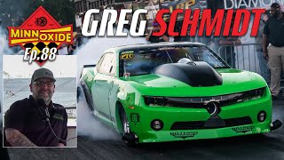 88. Twin Turbo Big Block Hemi,  Track Incidents, Drag Racing w/ Greg Schmidt