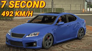 LEXUS IS F GEARBOX SETTINGS || 1695HP 2254NM || CAR PARKING MULTIPLAYER NEW UPDATE