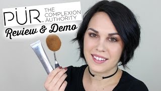 PUR Bare It All Foundation Review & Demo!